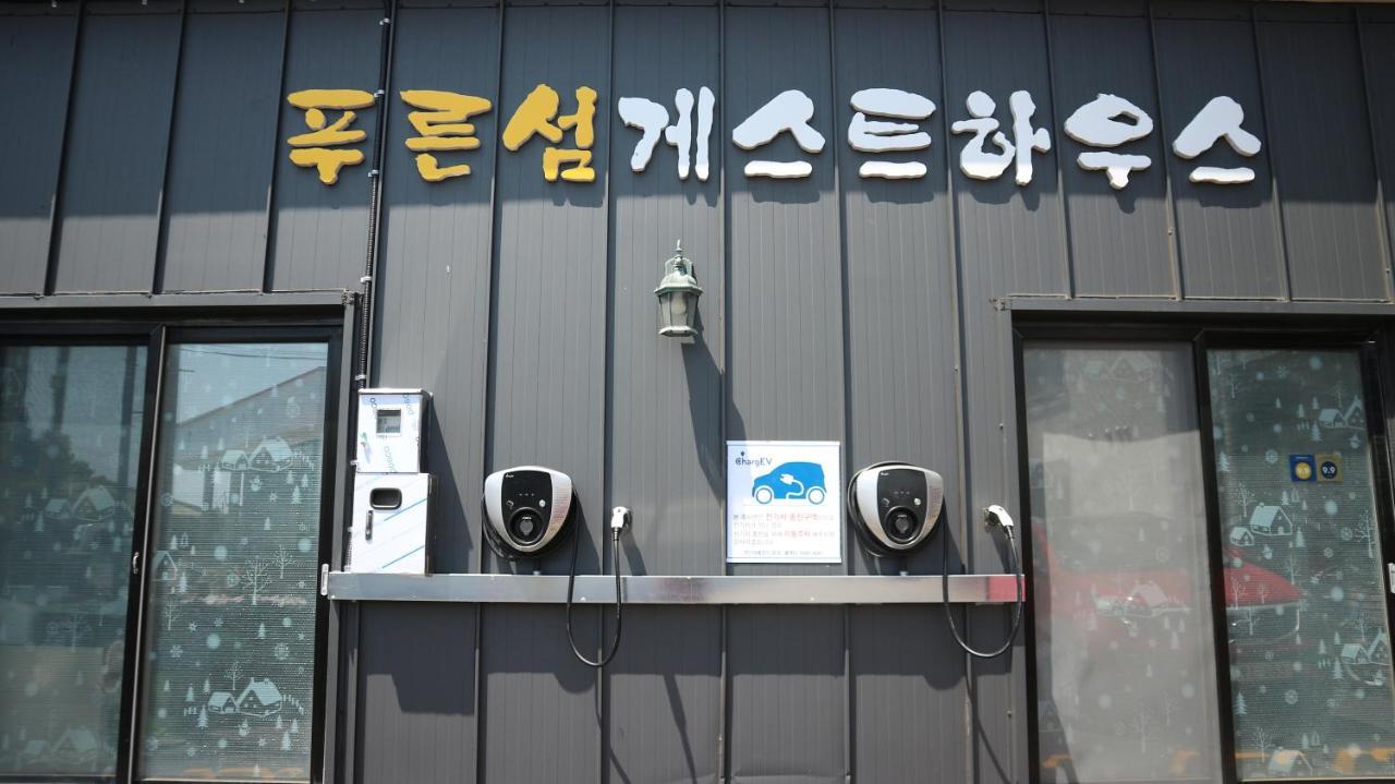 Blue Island Guesthouse Seogwipo Zewnętrze zdjęcie